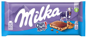 Milka Chips Ahoy Chocolate Bar - 100g