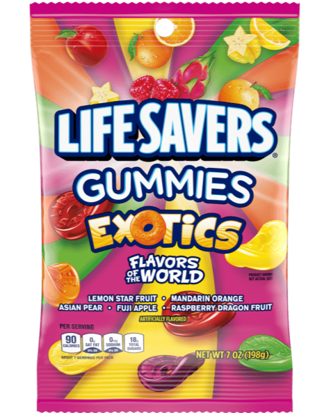 Lifesavers Gummies Exotics - 7 oz