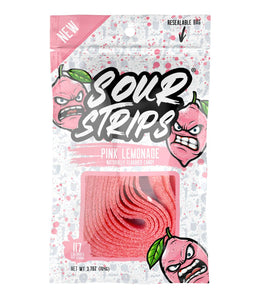 Sour Strips - Pink Lemonade - 3.7 oz