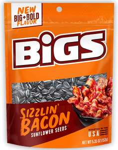 Bigs Sunflower Seeds - Sizzlin Bacon- 5.35 oz