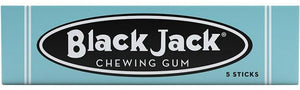 Black Jack Chewing Gum - 5 Stick Pack