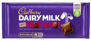 Cadbury Dairy Milk Fruit & Nut Bar UK - 95 g