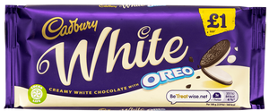 Cadbury Dairy Milk - Oreo White Chocolate UK - 120g