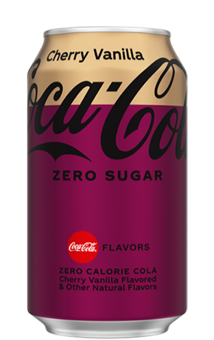 Coca Cola Cherry Vanilla Zero Sugar Can (355 ml)