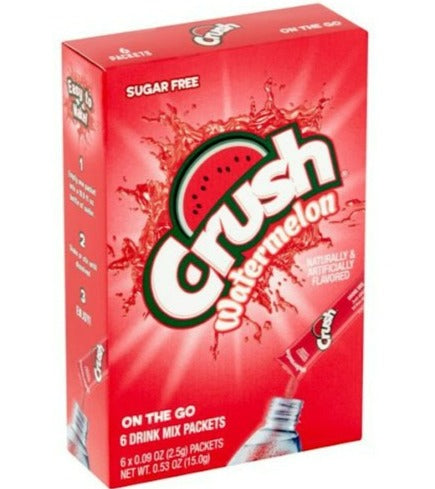 Crush Zero Sugar Singles To Go - Watermelon