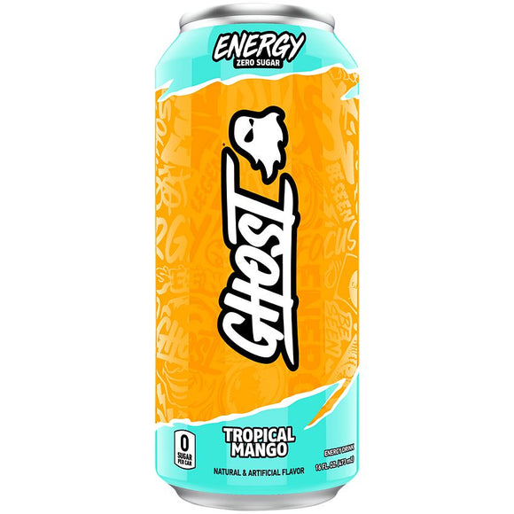 Ghost Energy Drink - Tropical Mango (473 ml)