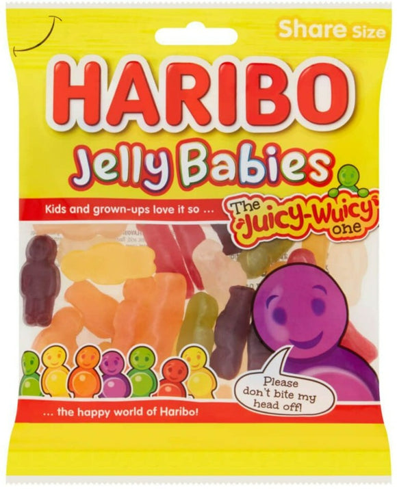 Haribo Jelly Babies UK - 160 g