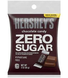 Hershey's Zero Sugar Milk Chocolate - 3 oz