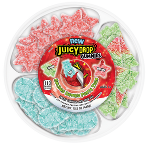 Juicy Drop Gummies Holiday Tray - 15.5 oz