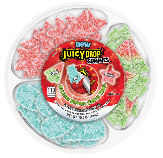 Juicy Drop Gummies Holiday Tray - 15.5 oz