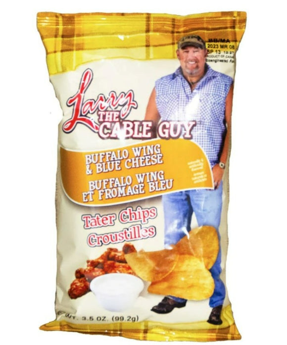 Larry The Cable Guy Chips - Buffalo Blue Cheese - 99 g