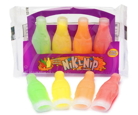 Nik L Nip Wax Mini Drinks - 4 Pack - 1.39 oz