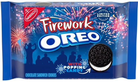 Oreo Firework Cookies with Popping Candy - Limited Edition - 12.2 oz
