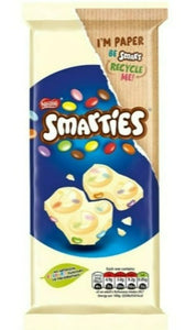 Smarties UK White Chocolate Bar - 90 g