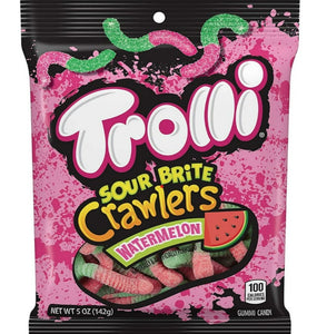 Trolli - Watermelon Sour Brite Crawlers - 5 oz