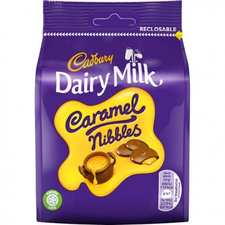 Cadbury Caramel Nibbles (UK) - 3.35 oz