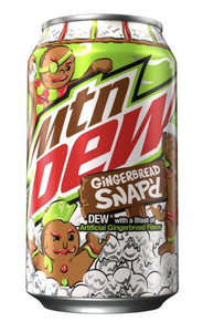 Mountain Dew - Gingerbread Snap’d - 355 ml